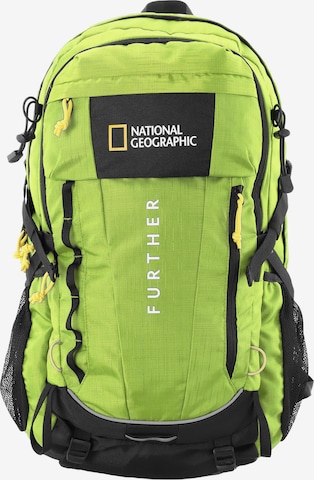 National Geographic Backpack 'Destination' in Green: front