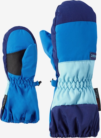 ZIENER Athletic Gloves 'Lollo AS' in Blue: front