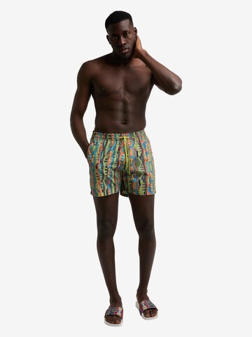 Shorts de bain Carlo Colucci en vert