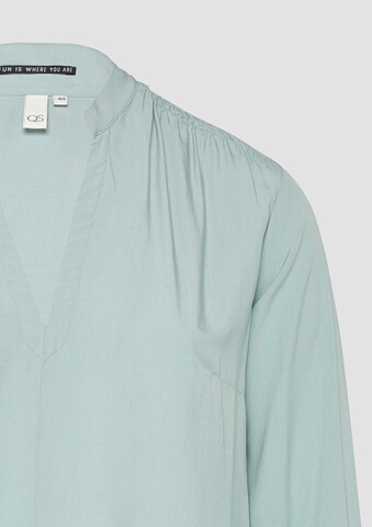 QS Bluse in Grün