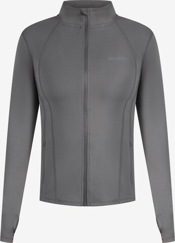 Smilodox Training Jacket 'Advance Pro' in Grey: front