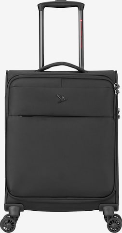 Pack Easy Trolley in Schwarz: Vorderseite