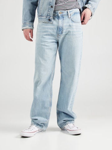 GUESS JEANS Loosefit Farkut värissä sininen: etupuoli