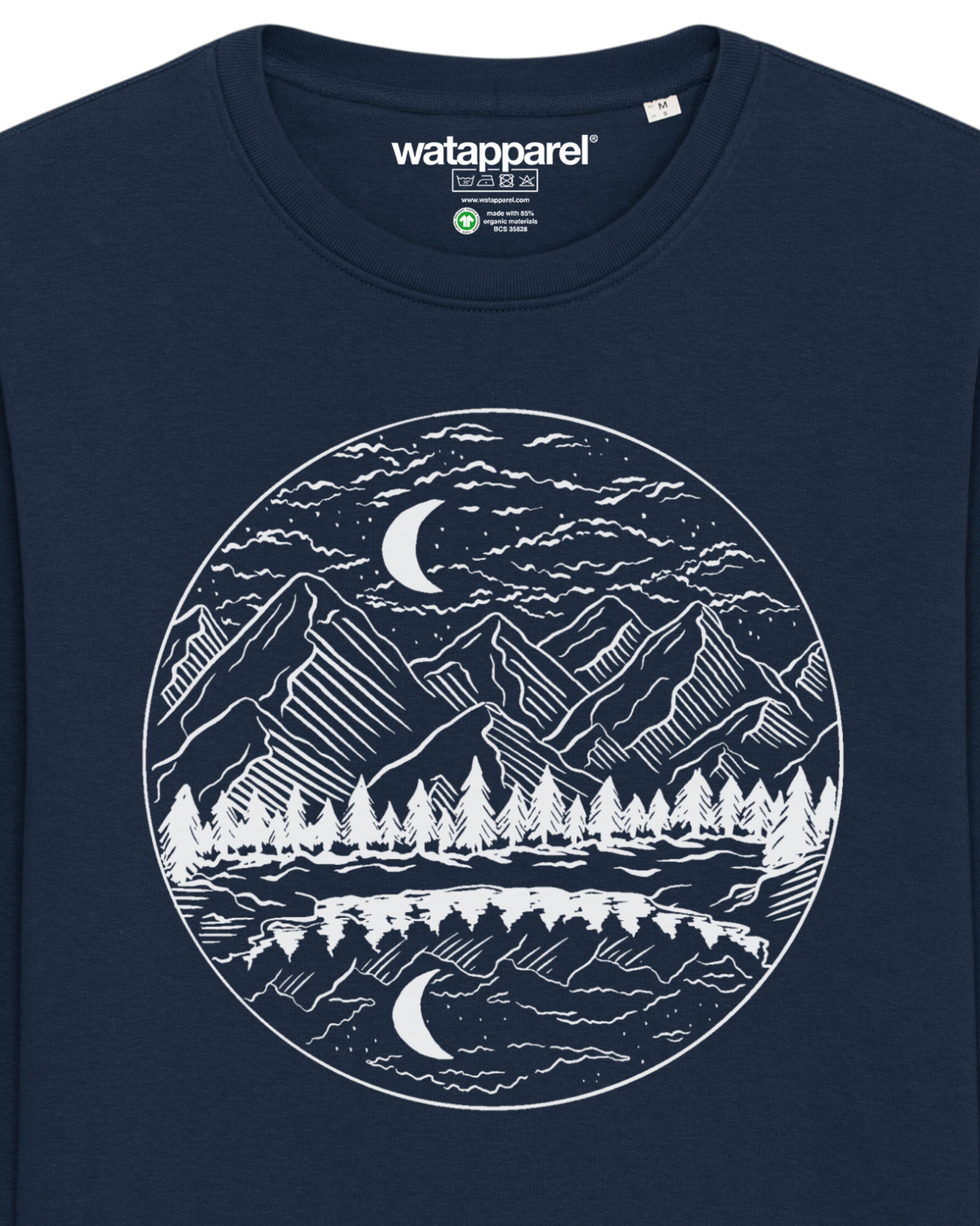 Watapparel Sweatshirt in Blauw