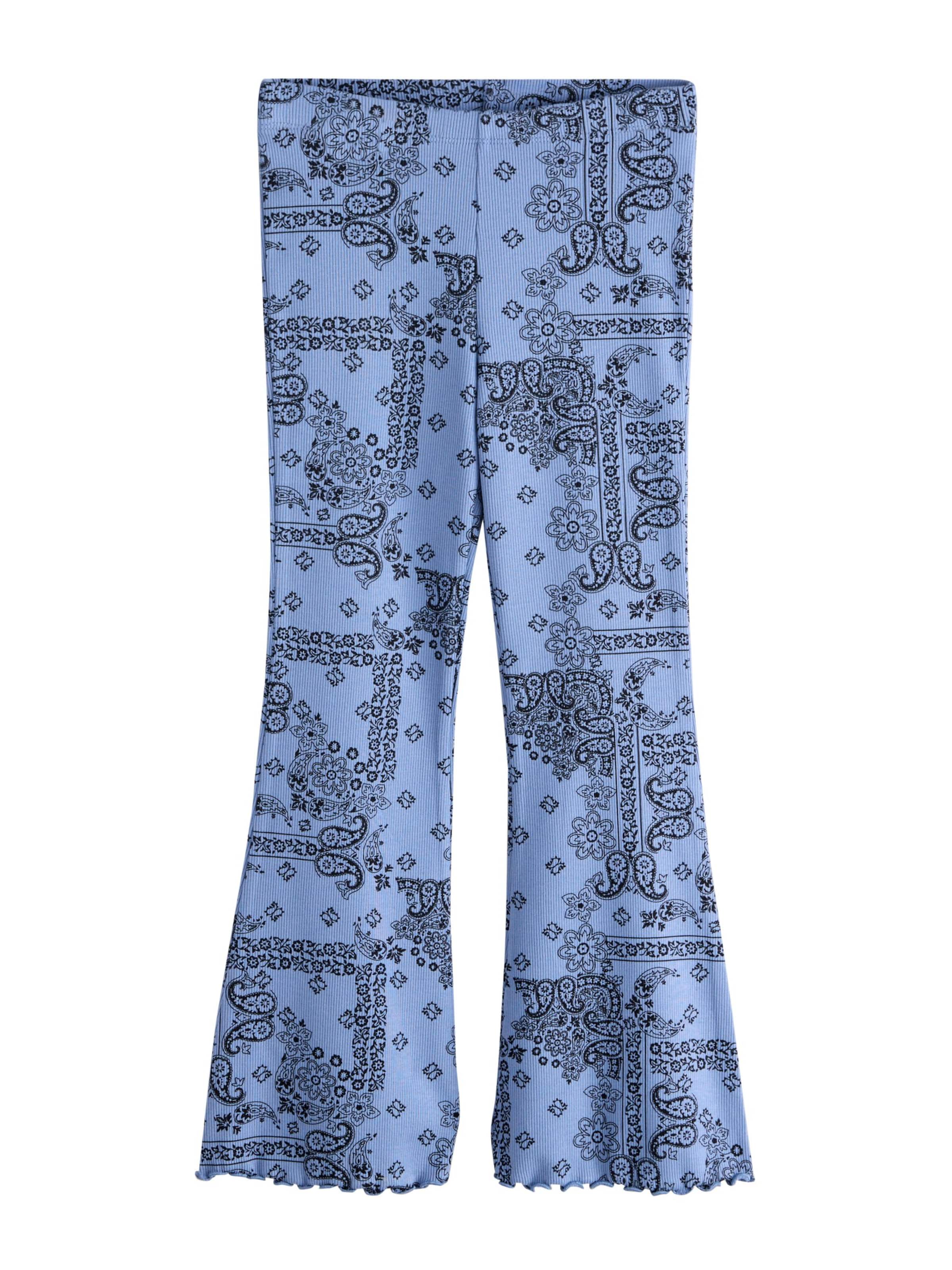 Next Flared Leggings in Blauw: voorkant