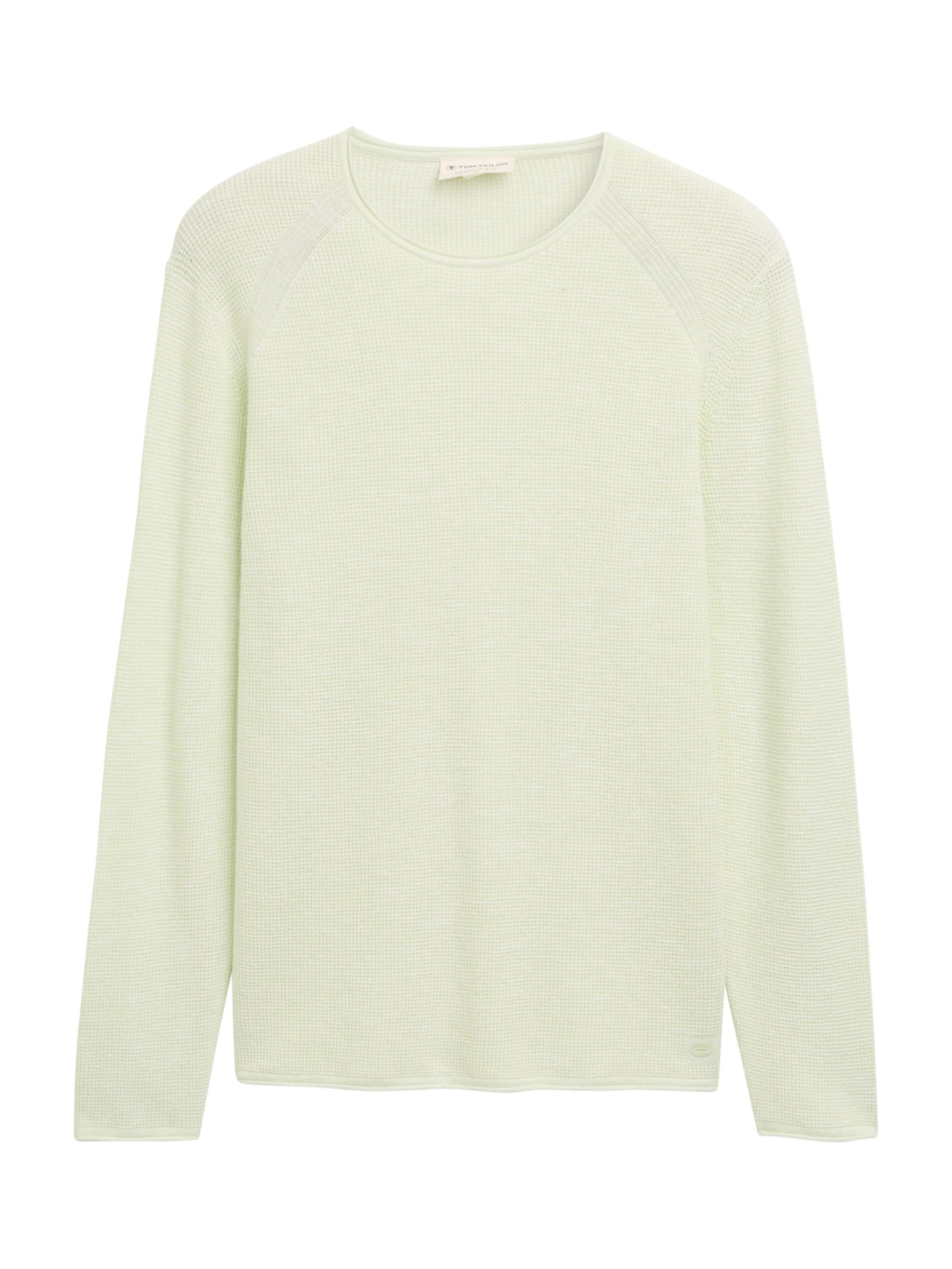 TOM TAILOR Pullover in Grün: Vorderseite