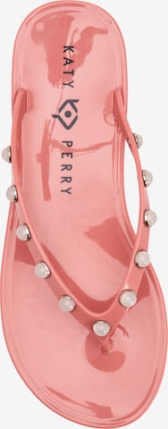 Katy Perry Босоножки через палец в Ярко-розовый
