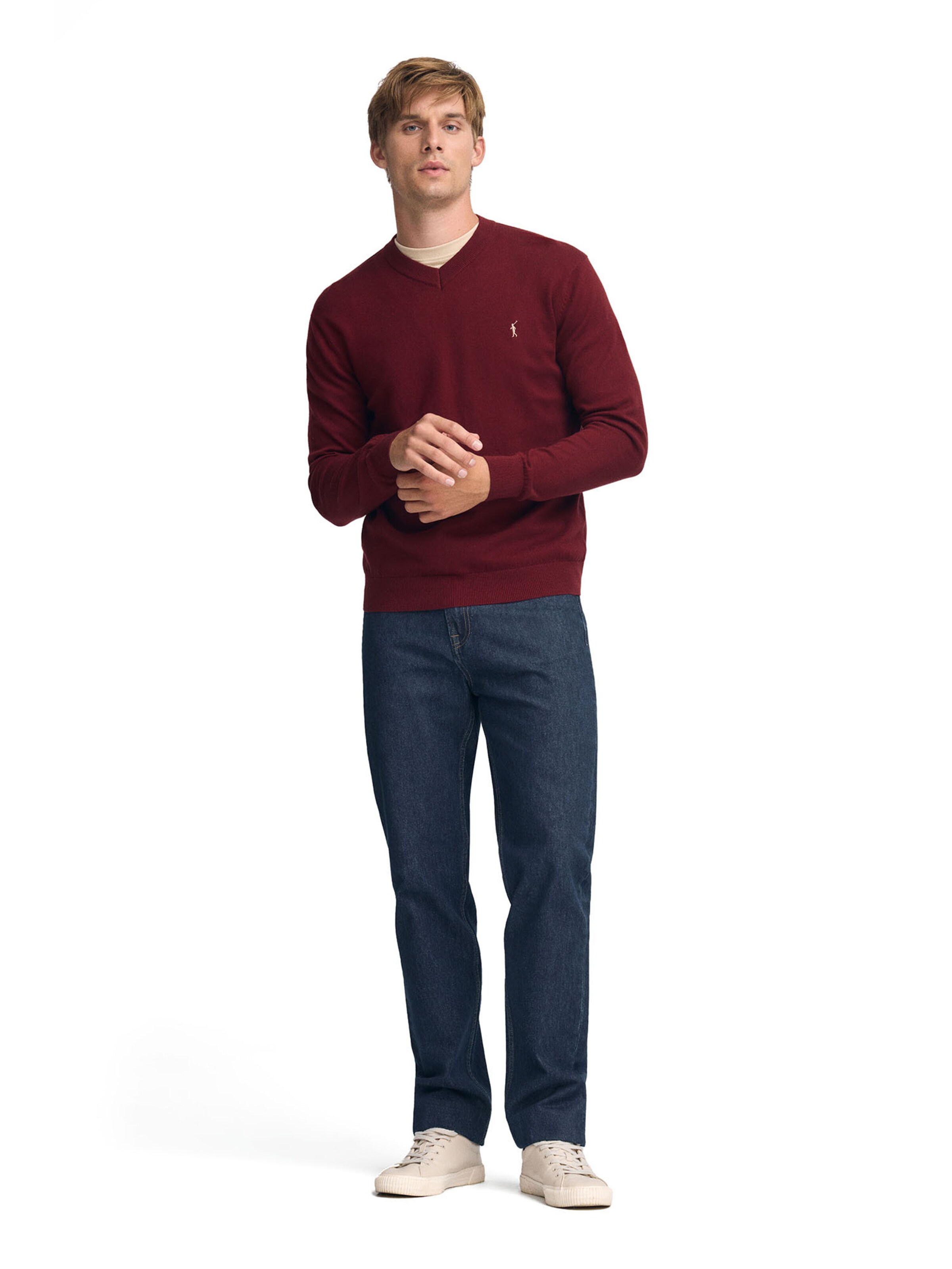 Polo Club Pullover in Rot