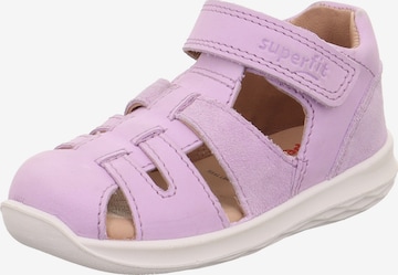 SUPERFIT Sandals 'BUMBLEBEE' in Purple: front