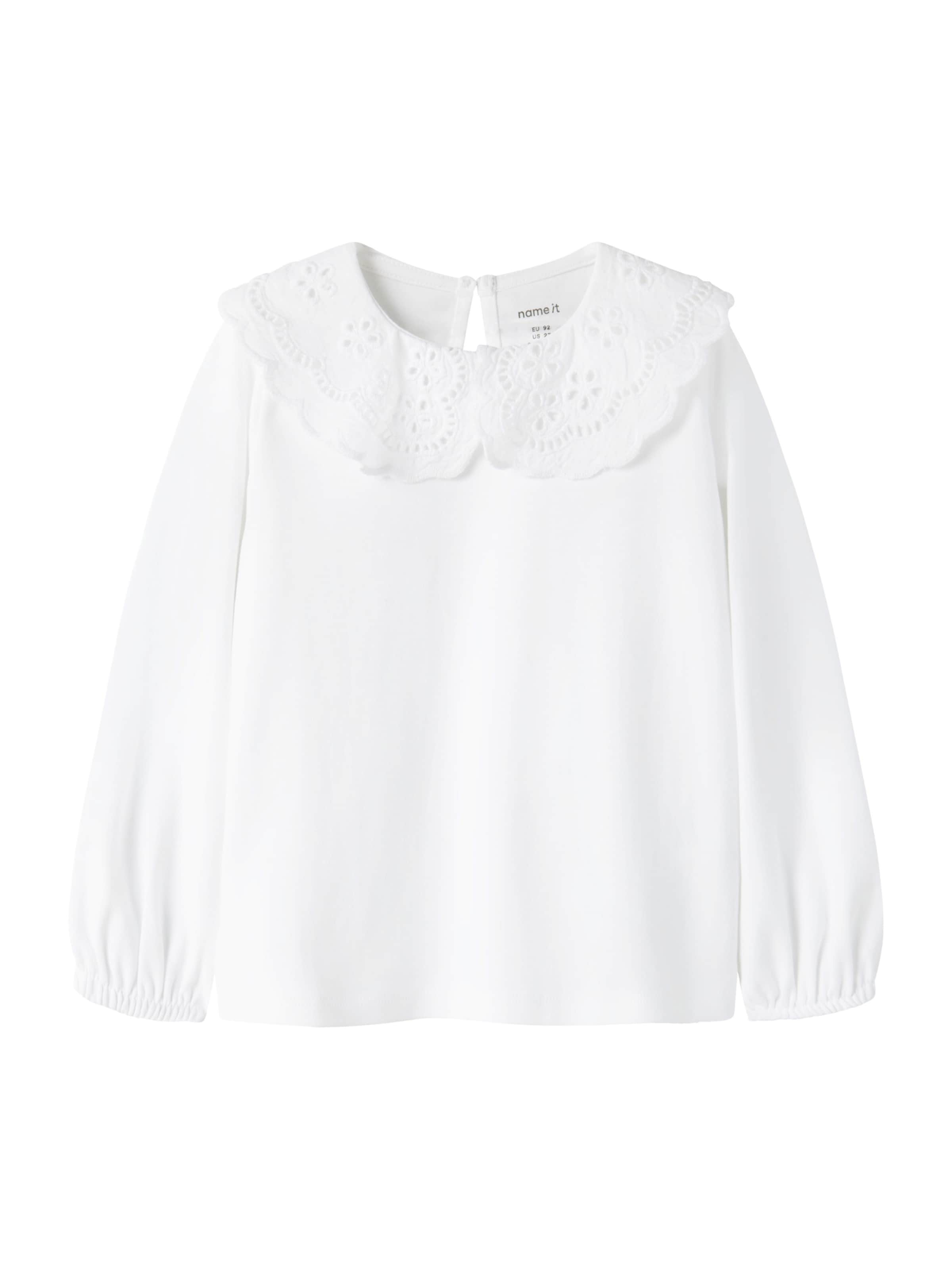 Chemisier 'NMFRAYL' NAME IT en blanc : devant