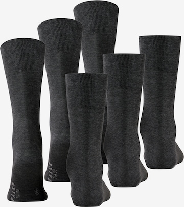 FALKE Socken 'Tiago' in Grau
