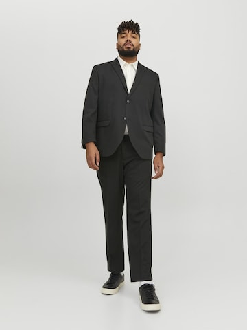 Jack & Jones Plus Slimfit Κουστούμι 'JPRFranco' σε μαύρο: μπροστά