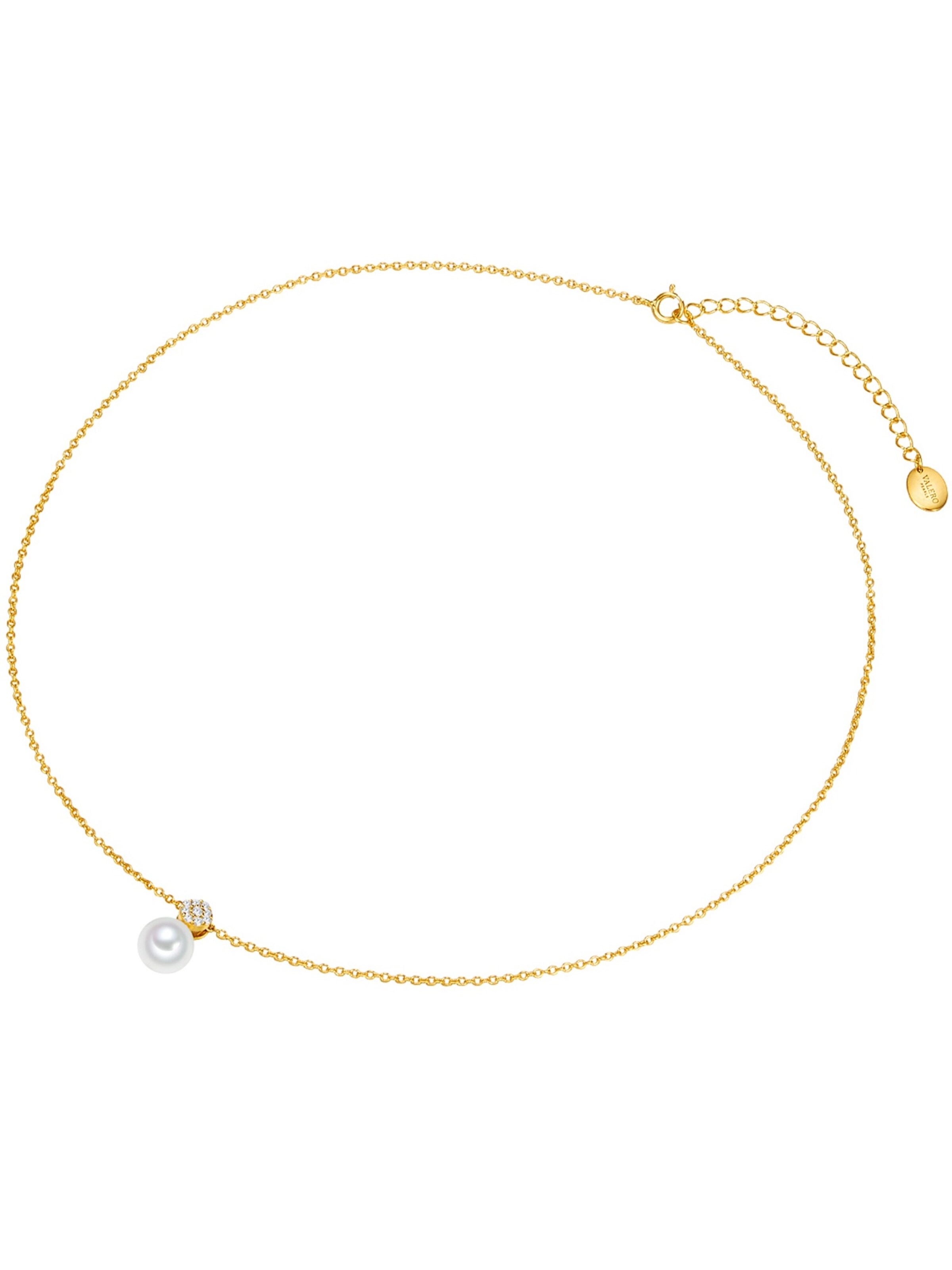 Chaîne Valero Pearls en or : devant
