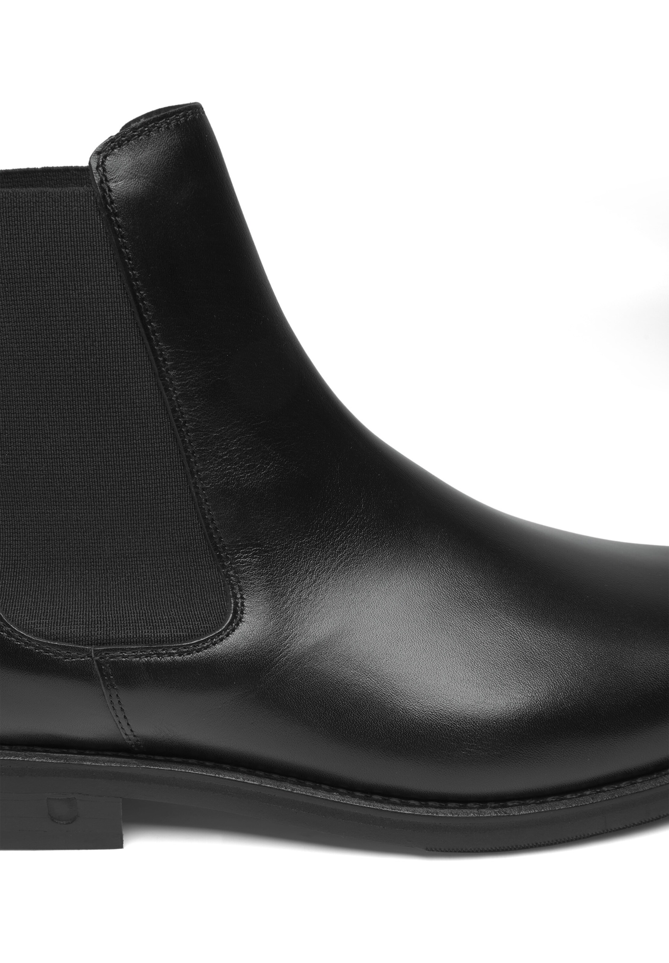 Henry Stevens Chelsea boots 'Marshall' in Zwart