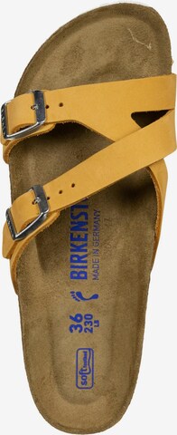 BIRKENSTOCK Pantolette 'Yao Balance' in Gelb