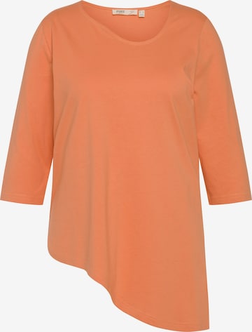 Ulla Popken Shirt in Oranje: voorkant