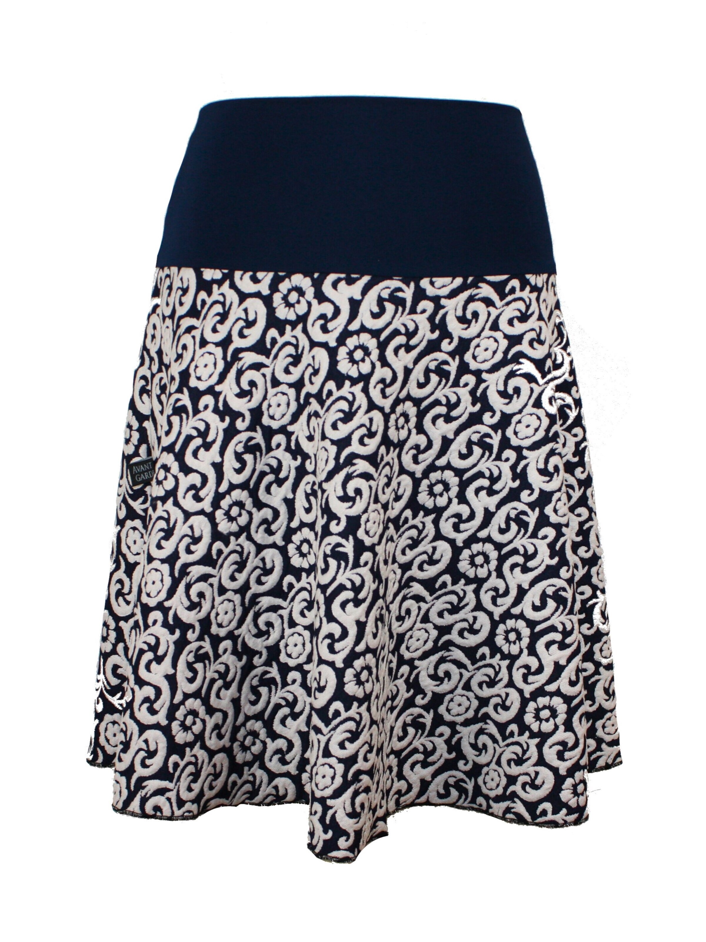 dunkle design Skirt 'Scuba' in Beige: front