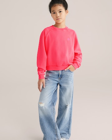 Sweat-shirt WE Fashion en rose