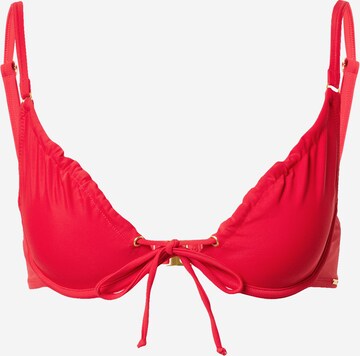 Invisible Hauts de bikini 'IBIZA' Boux Avenue en rouge : devant