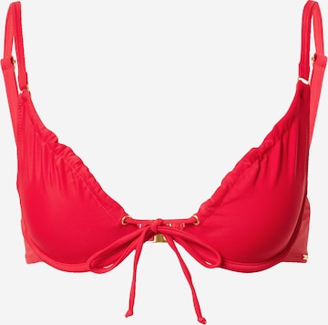 Hauts de bikini 'IBIZA' Boux Avenue en rouge : devant