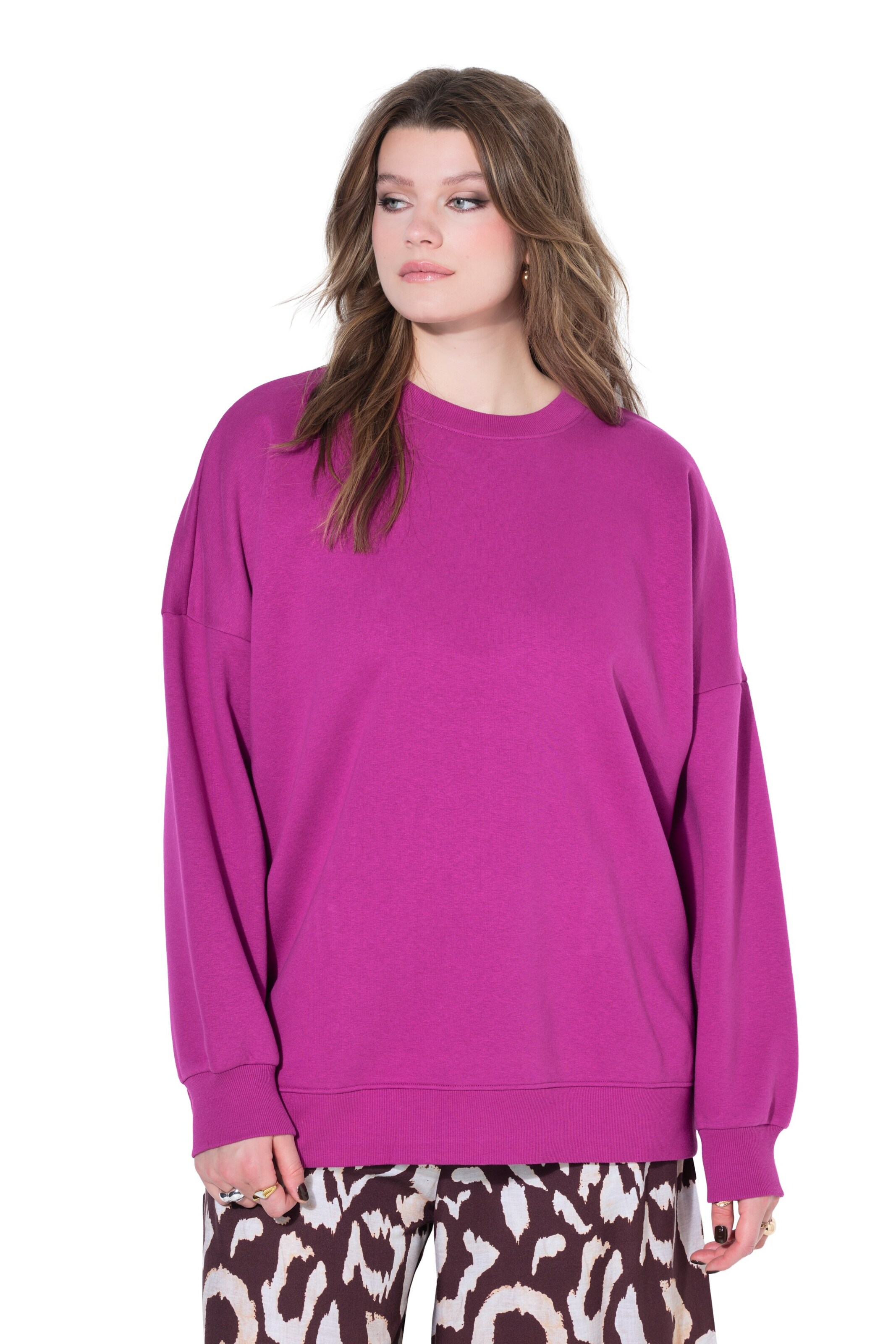 Studio Untold Sweatshirt in Pink: front