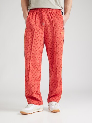 PUMA Loosefit Παντελόνι φόρμας 'Road To Unity' σε κόκκινο: μπροστά