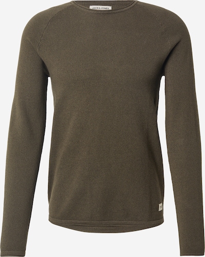 JACK & JONES Neulepaita 'JJEHill' värissä oliivi, Tuotenäkymä