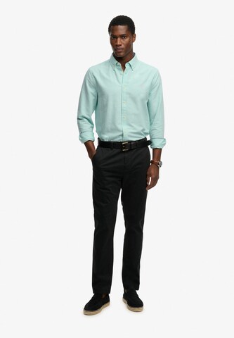 Coupe regular Chemise 'Oxford Preppy' Superdry & Co en vert