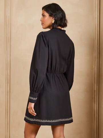 love & roses - Vestido en negro
