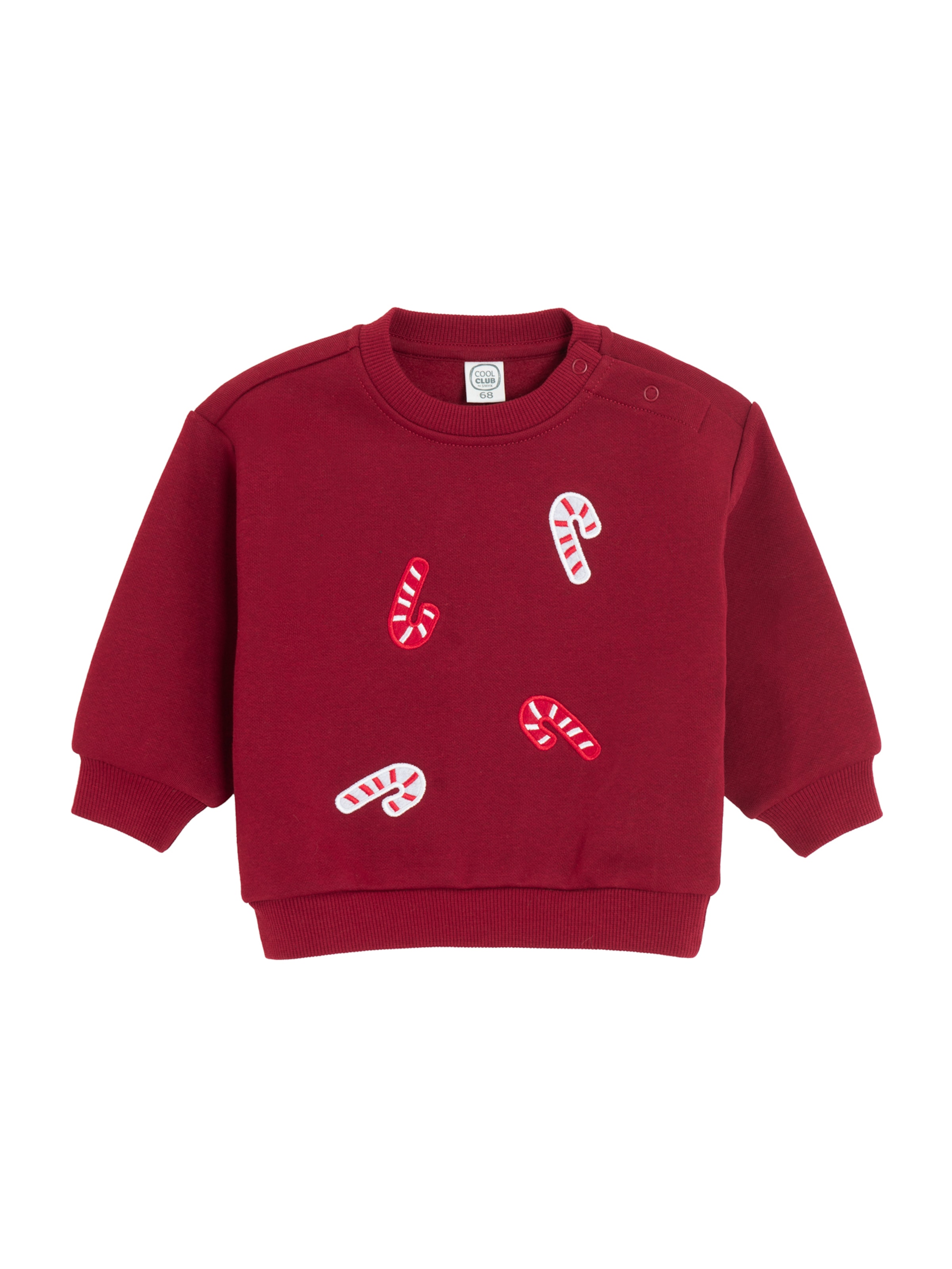Giacca di felpa di Cool Club in rosso: frontale