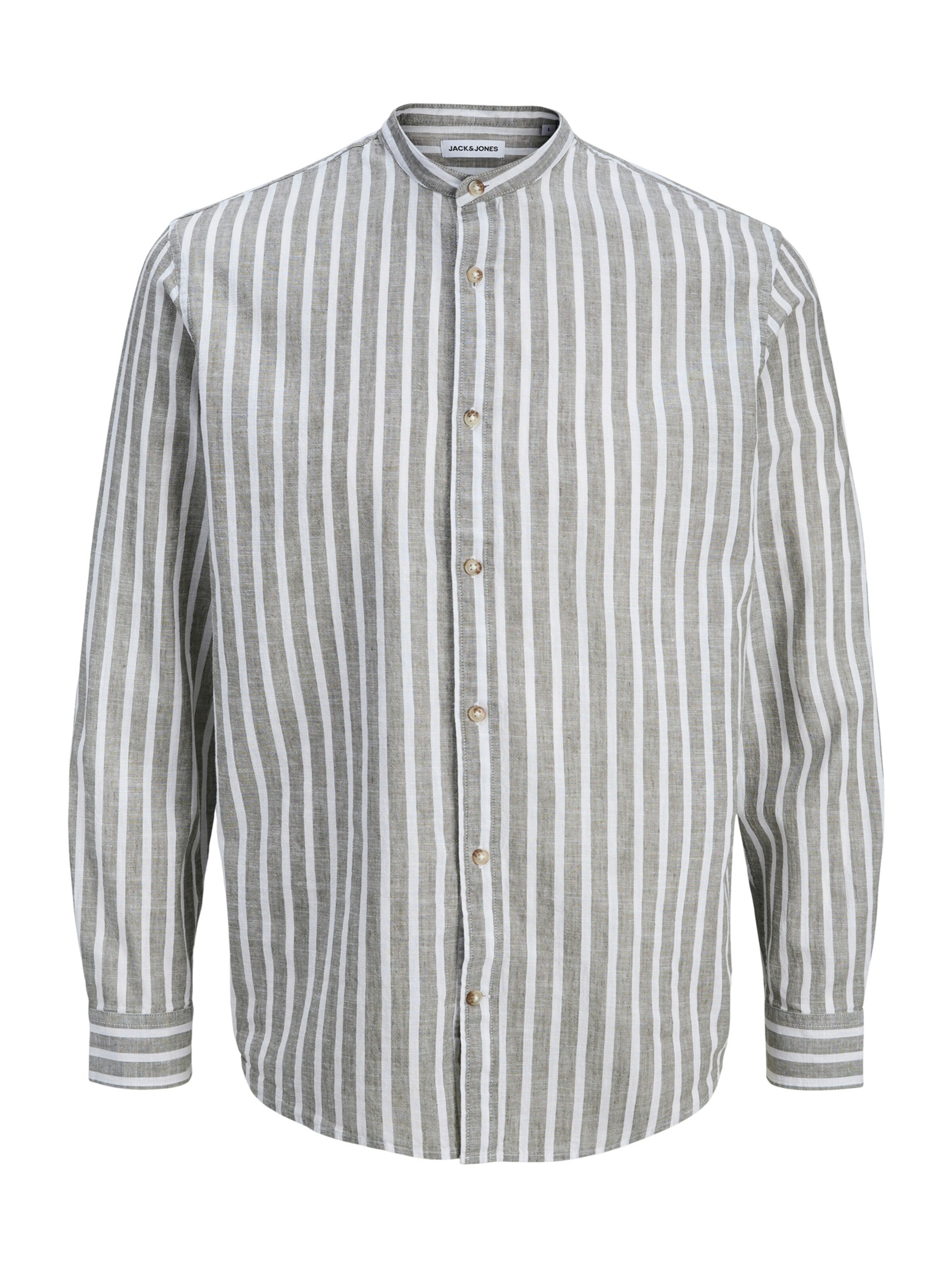 pelēks JACK & JONES Krekls 'JJESUMMER': no priekšpuses