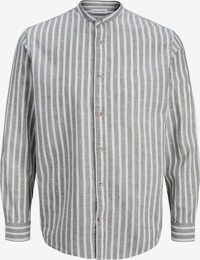JACK & JONES Paita 'JJESUMMER' värissä antrasiitti / valkoinen, Tuotenäkymä