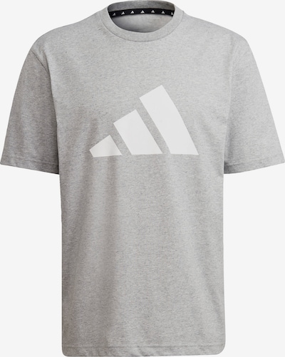 ADIDAS PERFORMANCE Functioneel shirt in de kleur Grijs gemêleerd / Zwart / Wit, Productweergave