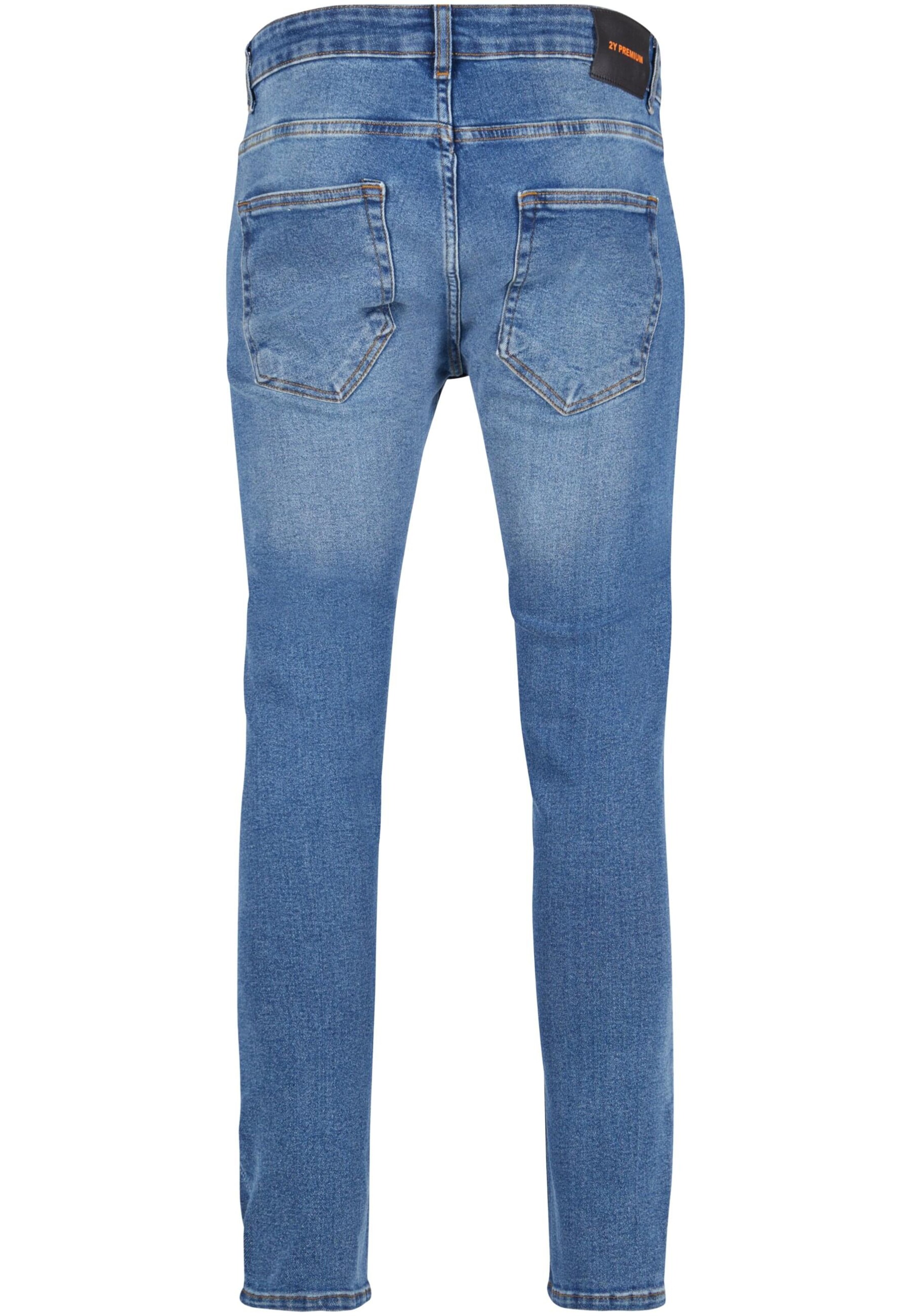 2Y Premium Skinny Jeans in Blue