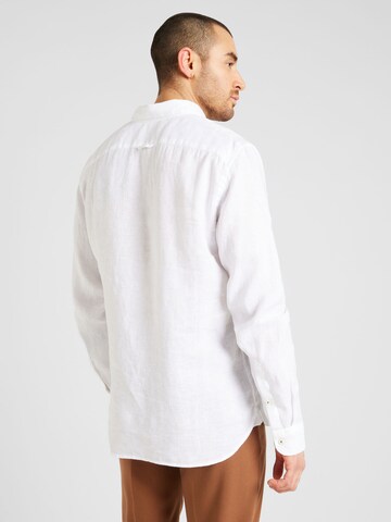 TIMBERLAND Regular fit Button Up Shirt 'Mill River' in White