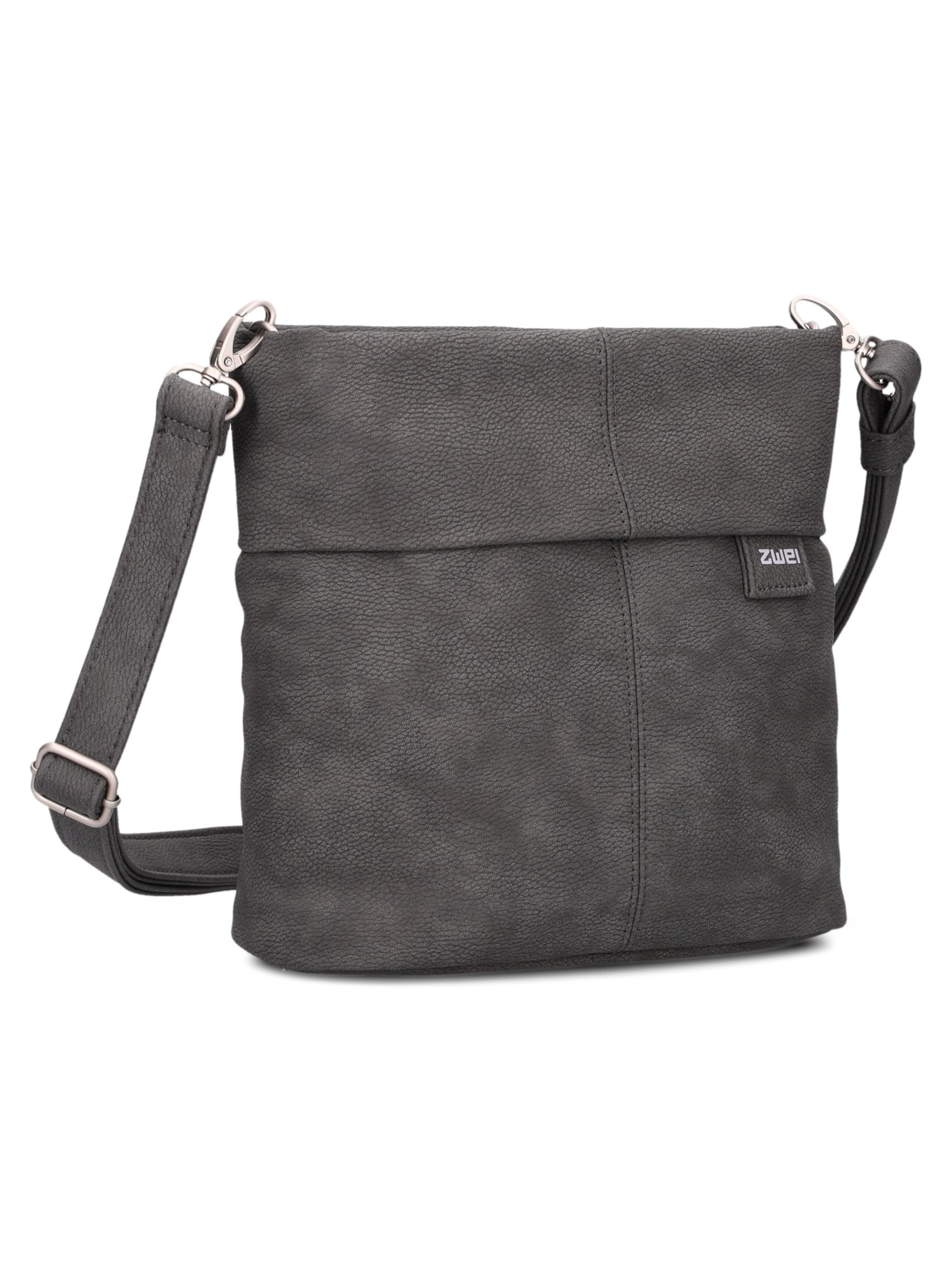 ZWEI - Bolso de hombro 'MADEMOISELLE.M M8' en gris