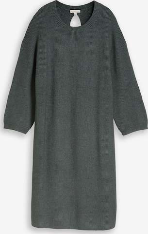TOM TAILOR - Vestido de malha em verde: frente