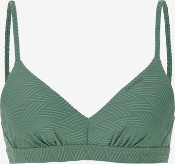 PROTEST Bralette Bikini top 'MIXAdair 25' in Green: front