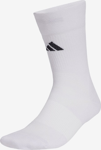 Chaussettes de sport ADIDAS PERFORMANCE en blanc : devant