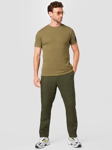 Tiger of Sweden Tapered Trousers 'TRAVIN' in Green