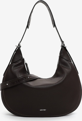 Poche ventrale 'Henny' Suri Frey en marron : devant