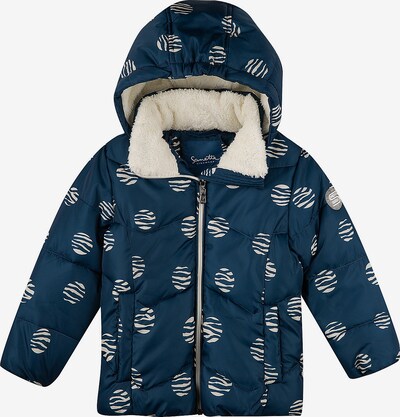Sanetta Kidswear Winterjacke in beige / dunkelblau, Produktansicht
