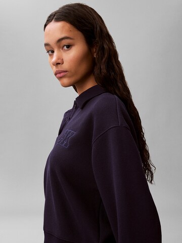 Sweat-shirt Calvin Klein Jeans en bleu