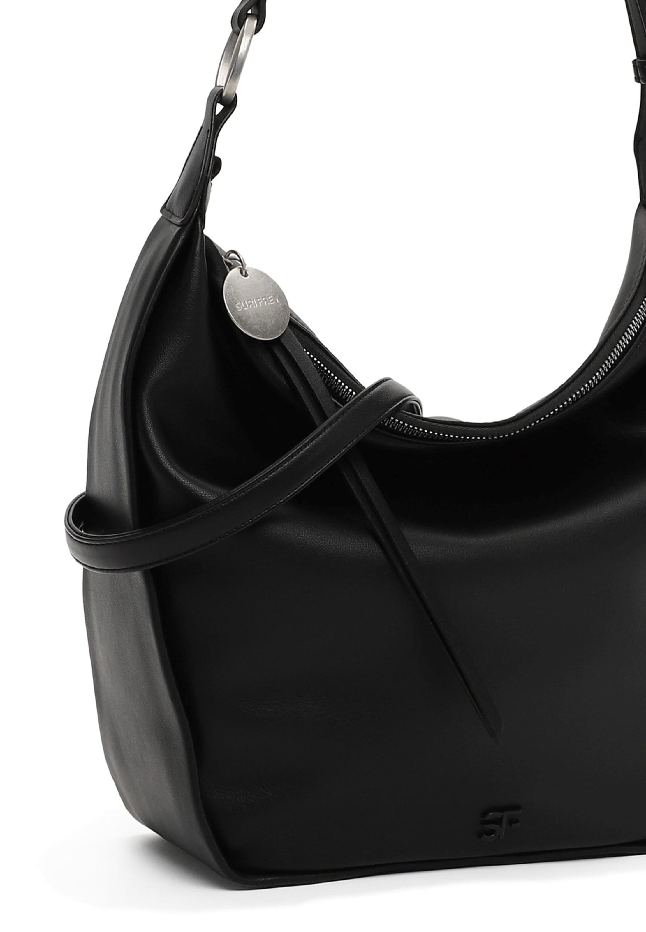 Borsa a sacco 'Lory' di Suri Frey in nero