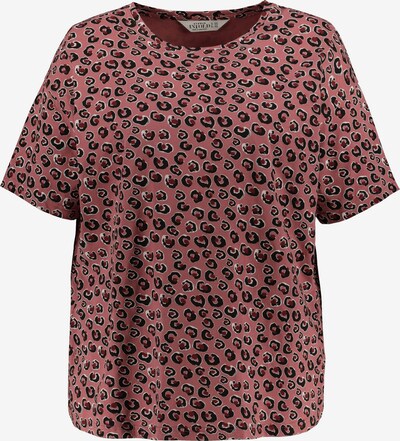 Tricou Studio Untold pe roz pal / roșu bordeaux / negru, Vizualizare produs