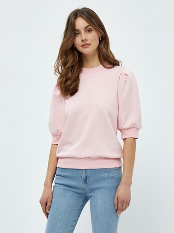 minus Sweatshirt 'Mika' in Pink: Vorderseite