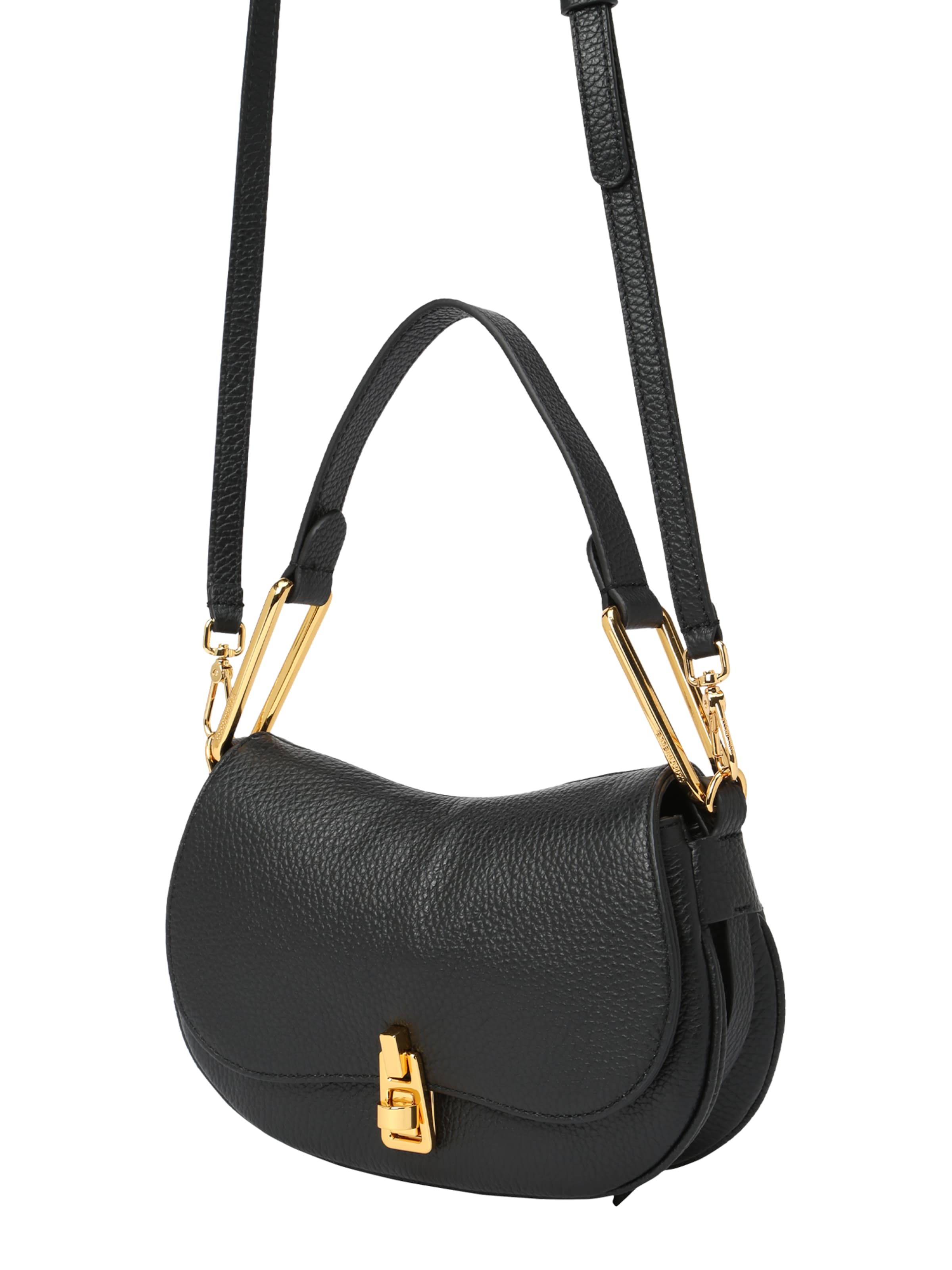 Borsa a mano 'Magie' di Coccinelle in nero: frontale