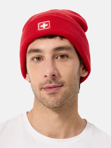 CASH-MERE.CH Beanie in Red