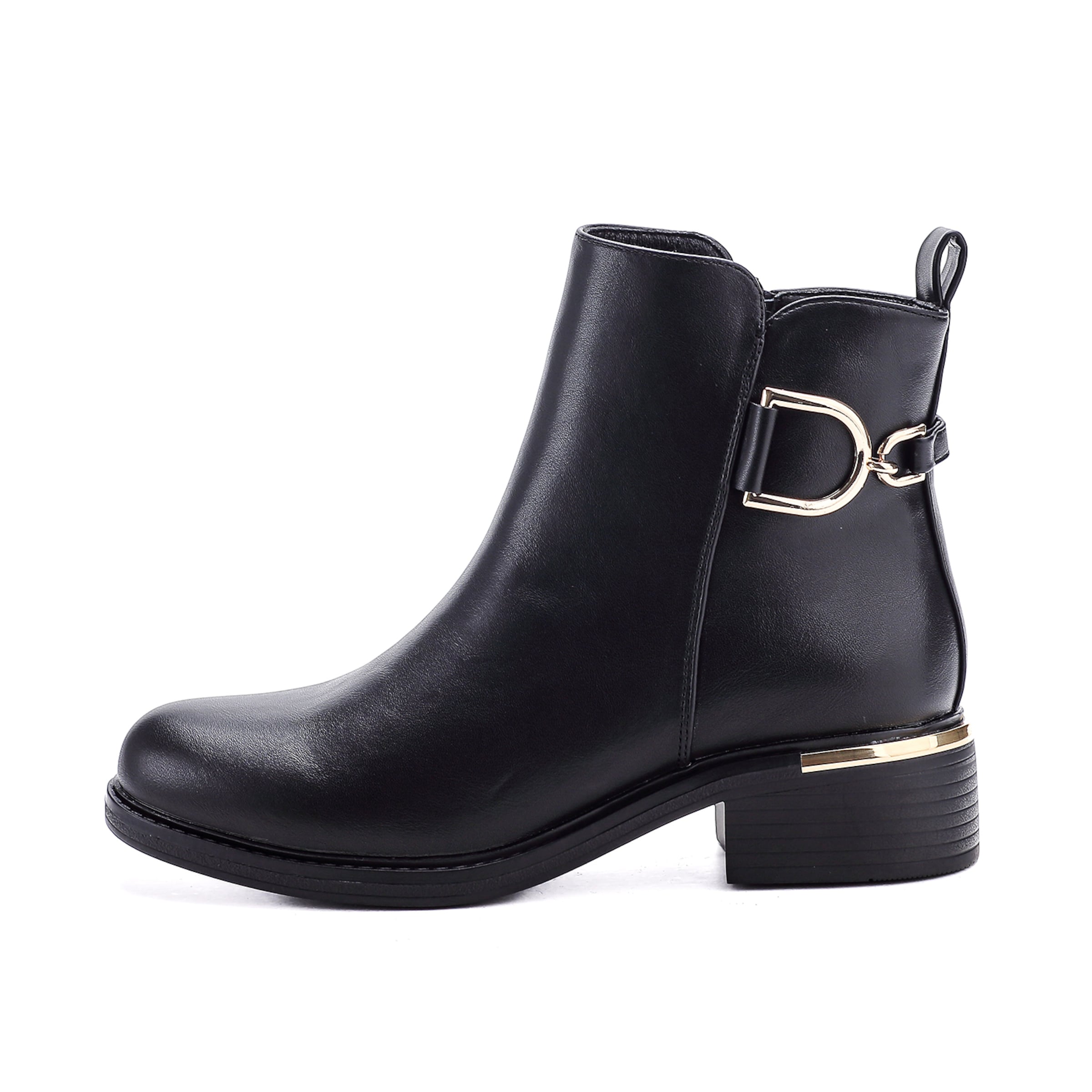 Elara Stiefelette in Schwarz