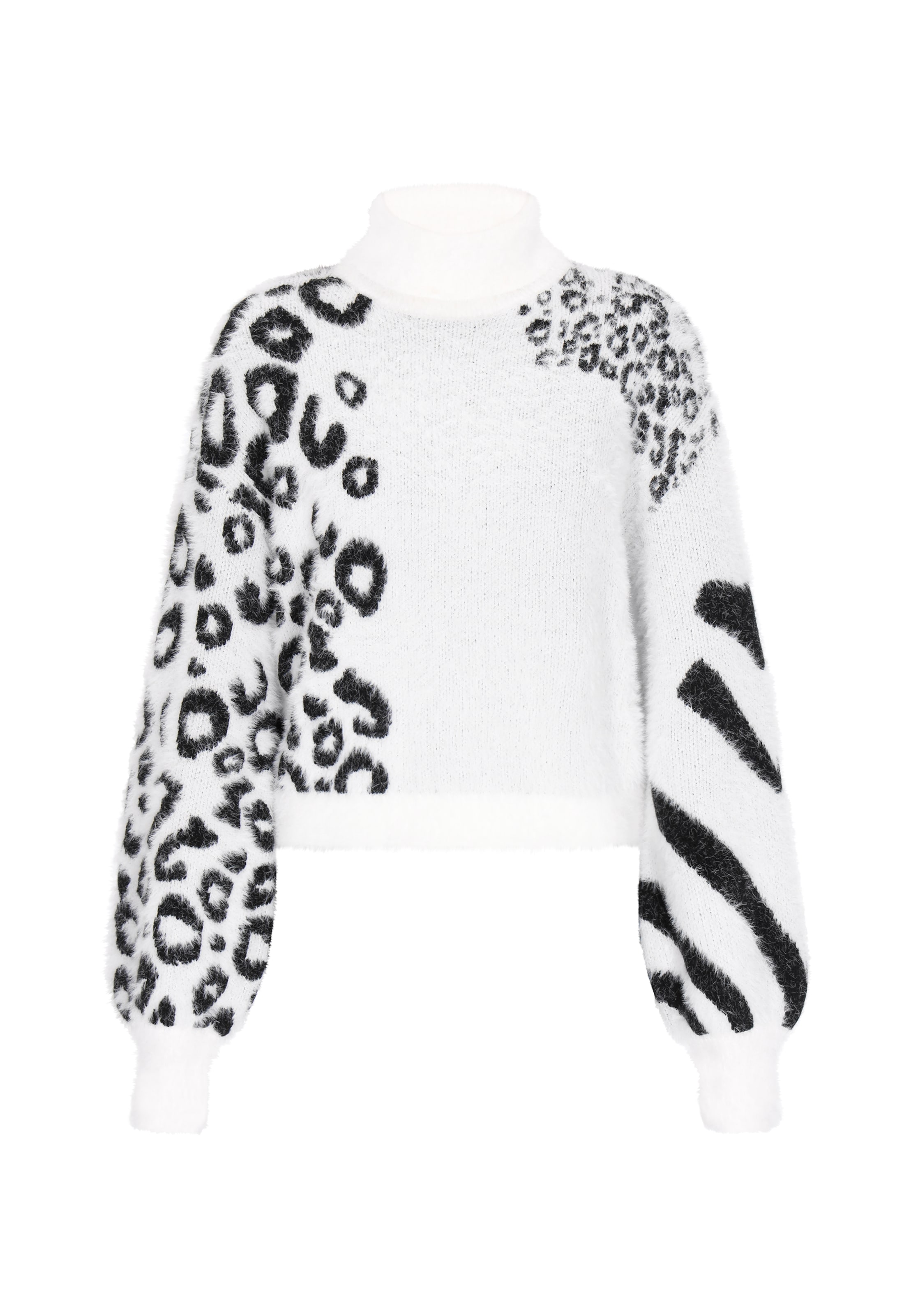 myMo ROCKS Trui in Wit: voorkant